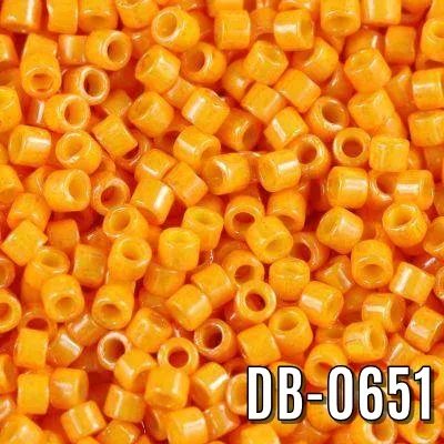Miyuki Delica Balkabağı Turuncu DB-651 Boncuk - Kutu No:151 - 11/0 - 5 Gr