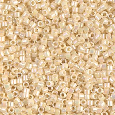 Miyuki Delica  Bej Opak Gökkuşağı DB-157 Boncuk - Kutu No:113 - 11/0 - 5 Gr