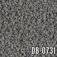 Miyuki Delica Gri Opak DB-731 Boncuk - Kutu No:168 - 11/0 - 5 Gr