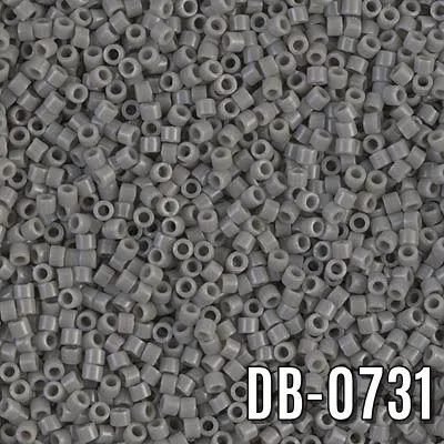 Miyuki Delica Gri Opak DB-731 Boncuk - Kutu No:168 - 11/0 - 5 Gr