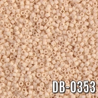 Miyuki Delica Mat Açık Krem (ten) DB-353 Boncuk - Kutu No:89 - 11/0 - 5 Gr
