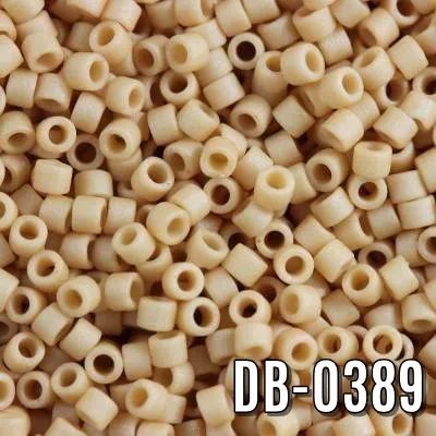 Miyuki Delica Mat Koyu Krem Ten Rengi DB-389 Boncuk - Kutu No:24 - 11/0 - 5 Gr