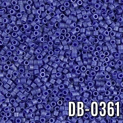 Miyuki Delica Mat Koyu Mavi DB-361 Boncuk - Kutu No:58 - 11/0 - 5 Gr