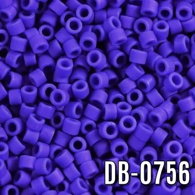 Miyuki Delica Mat Saks Mavi DB-756 Boncuk - Kutu No:39 - 11/0 - 5 Gr