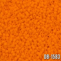 Miyuki Delica Mat Turuncu DB-1583 Boncuk - Kutu No:130 - 11/0 - 5 Gr