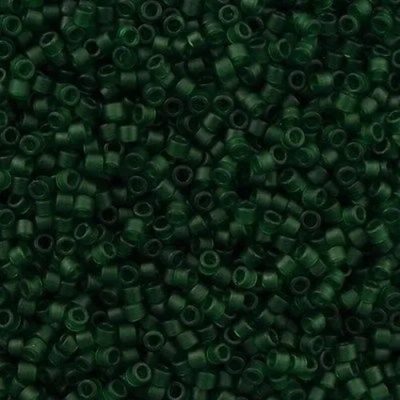 Miyuki Delica Mat Yeşil Şeffaf DB-767 Boncuk - Kutu No:165 - 11/0 - 5 Gr