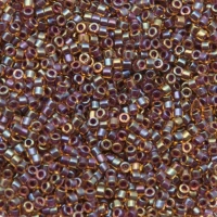 Miyuki Delica Mor, Şeffaf, Ekstra Parlak DB-61 Boncuk - Kutu No:185 - 11/0 - 5 Gr