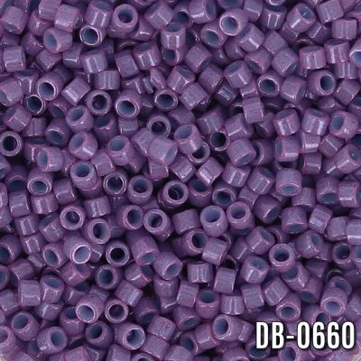 Miyuki Delica Opak Mor DB-660 Boncuk - Kutu No:4 - 11/0 - 5 Gr