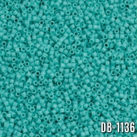 Miyuki Delica Opak Turkuaz DB-1136 Boncuk - Kutu No:261 - 11/0 - 5 Gr