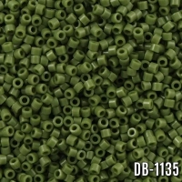 Miyuki Delica Opak Yeşil DB-1135 Boncuk - Kutu No:262 - 11/0 - 5 Gr