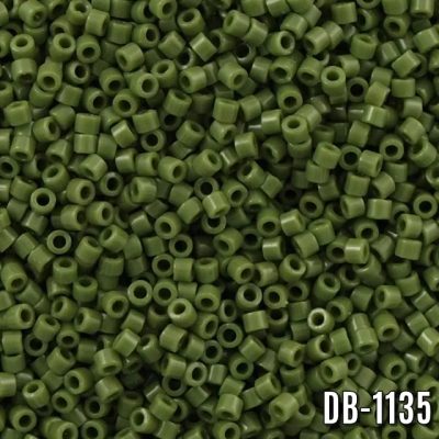 Miyuki Delica Opak Yeşil DB-1135 Boncuk - Kutu No:262 - 11/0 - 5 Gr