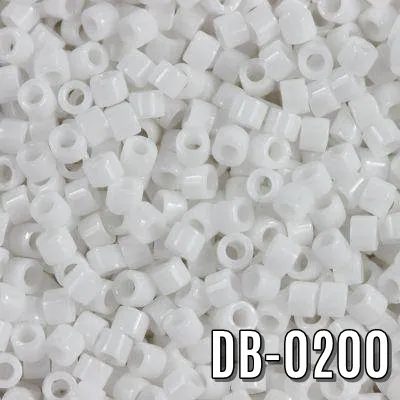 Miyuki Delica Parlak Beyaz Opak DB-200 Boncuk - Kutu No:109 - 11/0 - 5 Gr
