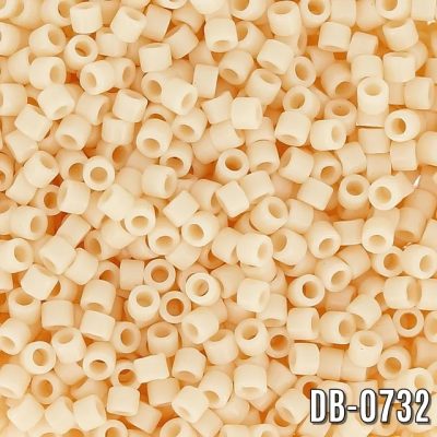 Miyuki Delica Parlak Krem DB-732 Boncuk - Kutu No:70 - 11/0 - 5 Gr