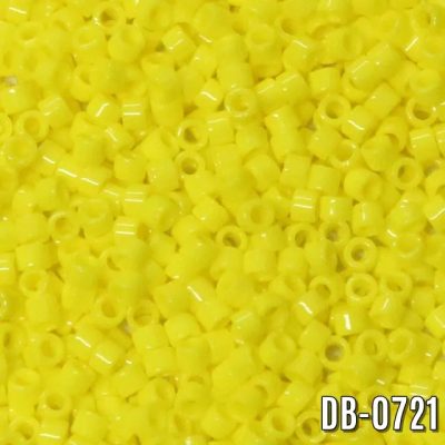 Miyuki Delica Parlak Sarı DB-721 Boncuk - Kutu No:35 - 11/0 - 5 Gr