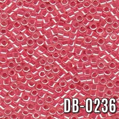 Miyuki Delica Pembe Parlak DB-236 Boncuk - Kutu No:137 - 11/0 - 5 Gr
