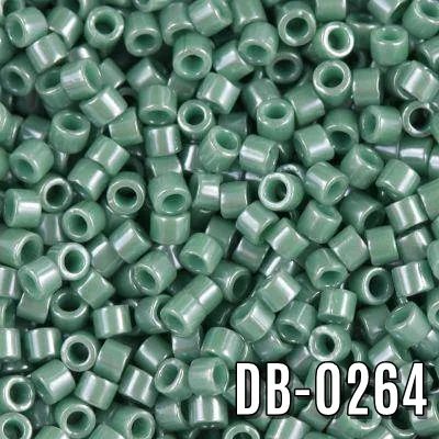 Miyuki Delica Petrol Yeşil - Turkuaz DB-264 Boncuk - Kutu No:279 - 11/0 - 5 Gr