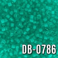 Miyuki Delica Şeffaf Su Yeşil DB-786 Boncuk - Kutu No:47 - 11/0 - 5 Gr