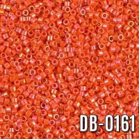 Miyuki Delica Turuncu Opak Gökkuşağı DB-161 Boncuk - Kutu No:120 - 11/0 - 5 Gr