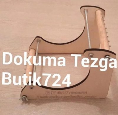 Özel Üretim Ahşap Boncuk Dokuma Tezgahı