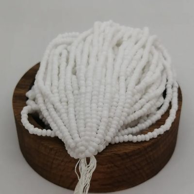 Parlak Beyaz Preciosa Dizi Kum Boncuk (Cezaevi Boncuğu) 11/0 2mm