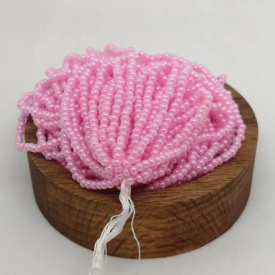 Parlak Şeker Pembe Preciosa Dizi Kum Boncuk (Cezaevi Boncuğu) 11/0 2mm