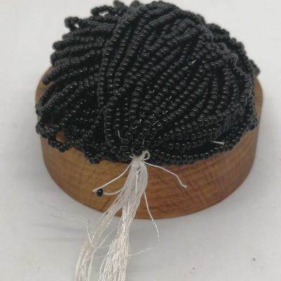 Parlak Siyah Preciosa Dizi Kum Boncuk (Cezaevi Boncuğu) 11/0 2mm