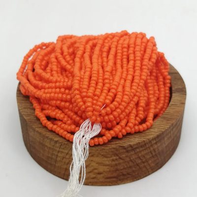 Parlak Turuncu Preciosa Dizi Kum Boncuk (Cezaevi Boncuğu) 11/0 2mm
